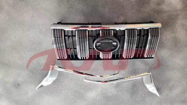 适用于丰田2018-2020 霸道&nbsp;中网&nbsp;53101-60F10 53101-60F20, 霸道普拉多 汽车配件, 丰田 前中网-53101-60F10 53101-60F20