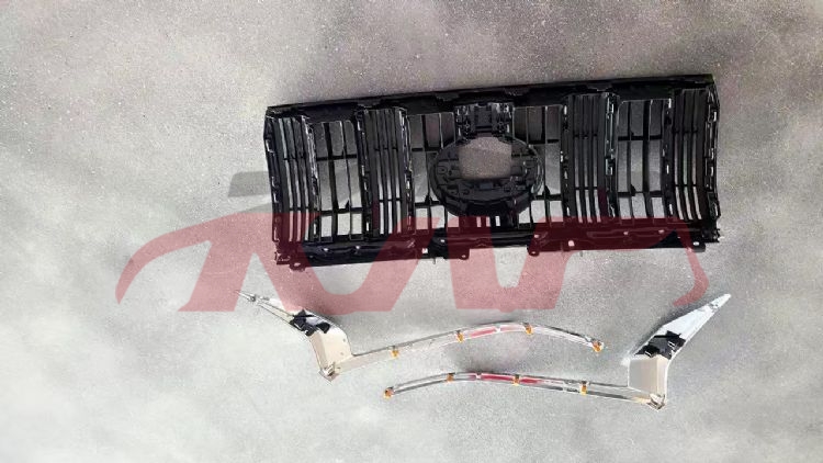 适用于丰田2018-2020 霸道&nbsp;中网&nbsp;53101-60F10 53101-60F20, 霸道普拉多 汽车配件, 丰田 前中网-53101-60F10 53101-60F20