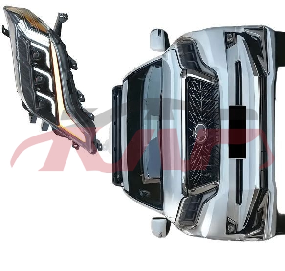 For Toyota 2382014-2017 Prado&nbsp;head Lamp W/led&nbsp;, Prado Automotive Accessories Price, Toyota  Auto Headlight-