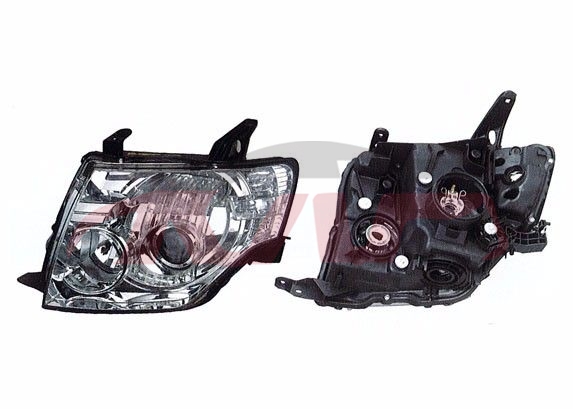 For Mitsubishi 618pajero V97 2007-2010 head Lamp With Motorxenon) l8301a845 R8301a046, Pajero List Of Auto Parts, Mitsubishi  Car LampsL8301A845 R8301A046