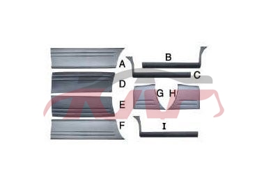 For Hyundai 15212003 H1/starex&nbsp;decorative Boardfor 7 Seats)&nbsp;, Hyundai  Cover, Starexh1瑞风) Automotive Parts-