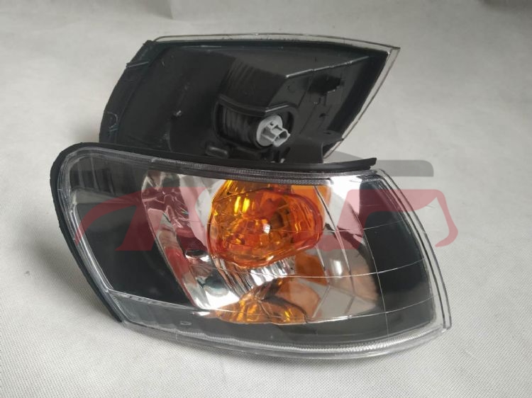适用于丰田201992-1994 AE101 角灯，黑色，2只/盒 MZ01-4200B, 丰田 杠灯, 卡罗拉 基本汽车配件-MZ01-4200B