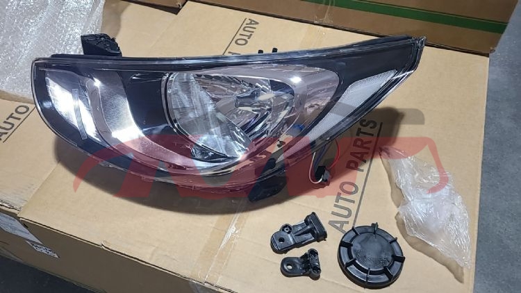 For Hyundai 15172011-2013 Accent&nbsp;head Lamp W/6hole&5pin  Manual Middle East Type&nbsp;l92101-1r000 R92102-1r000, Accent Car Parts Catalog, Hyundai  Auto Lamps-L92101-1R000 R92102-1R000