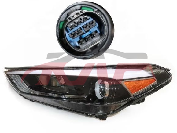 For Hyundai 15012016 -2018 Tucson&nbsp;head Lamp Yellow Led&nbsp;r92102-d3110  L92101-d3110, Tucson (ix35) Auto Parts Manufacturer, Hyundai   Automotive Accessories-R92102-D3110  L92101-D3110