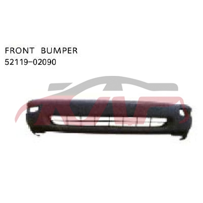 For Toyota 274ae10192-94) front Bumper 52119-02090, Toyota  Car Parts, Corolla  Accessories52119-02090