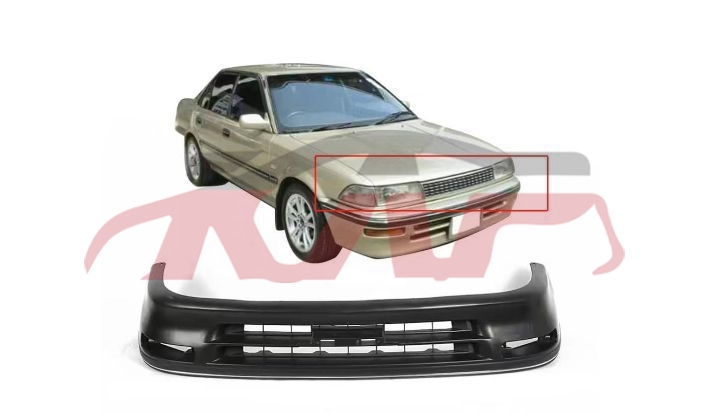 适用于丰田201992-1994 AE101&nbsp;前保险杠 ae92款 88-92（E90）&nbsp;52119-02090, 卡罗拉 列表汽车配件, 丰田 前保-52119-02090