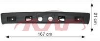 For Isuzu 169485-94 front Bumper Narrow Cab 8-94116370, Npr Car Parts Catalog, Isuzu  Car Lamps8-94116370