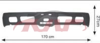 For Hino 2270for Dutro front Bumper Bar Plastic Narrow Cab , Dutro Auto Parts Price, Hino   Automotive Parts