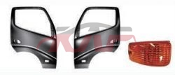 适用于丰田2001-2018 DYNA 带反光镜孔的车门外壳 , 戴娜 配件, 丰田 汽车配件-