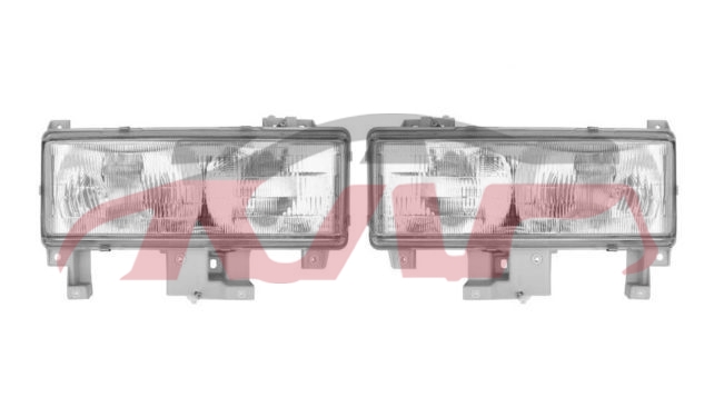 For Mitsubishi 1707sep 93-02 head Lamp Square l Mc139754 R Mc139755, Mitsubishi   Automotive Accessories, Canter Parts Suvs PriceL MC139754 R MC139755