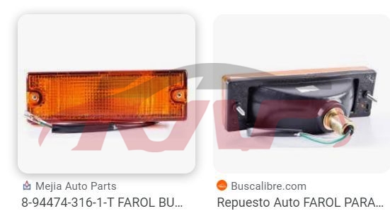 For Isuzu 2016831998-2001 Tfr&nbsp;bumper Lamp&nbsp;8-94474-317-1, 8-94474-316-1, Tfr Car Part, Isuzu  Car Parts-8-94474-317-1, 8-94474-316-1