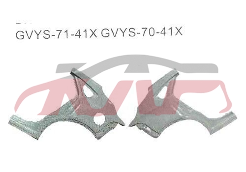 适用于马自达CX-4 2017-2020 后挡泥板 GVYS-71-41X/70-41X, 马自达 CX-4 配件, 马自达 汽车配件-GVYS-71-41X/70-41X