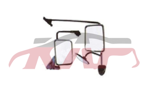 适用于丰田201993 海狮 VAN 倒车镜，VAN 93-94豪华电镀（左&右）一套 , 海狮 配件, 丰田 汽车配件-