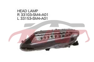 For Honda 2089313-jade head Lamp r 33103-sm4-a01 L 33153-sm4-a01, Honda  Car Headlamp, Jade Basic Car PartsR 33103-SM4-A01 L 33153-SM4-A01