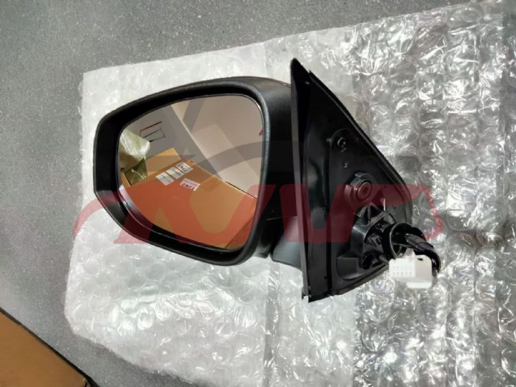 适用于丰田2016 奔跑者&nbsp;倒车镜，电动，7线，黑色皮纹壳，&nbsp;, 丰田 汽车配件, 奔跑者 汽车零件-