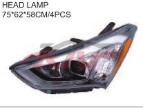 For Hyundai 20135613 Santafe head Lamp , Hyundai  Stard Halogen Headlight, Santafe Car Accessories Catalog-