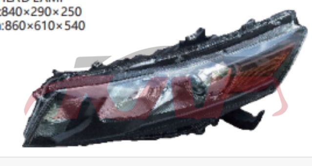 For Honda 14392010 Crosstour&nbsp;head Lamp&nbsp;33151-two-h01, 33101-two-h01, Crosstour Automobile Parts, Honda  Auto Part-33151-TWO-H01, 33101-TWO-H01