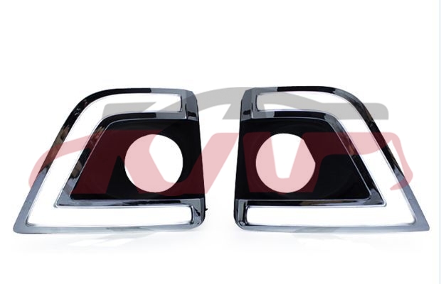 适用于丰田2014 卡罗拉 导光单色日行灯 改装款 , 丰田 雾灯罩, 卡罗拉 汽车配件-