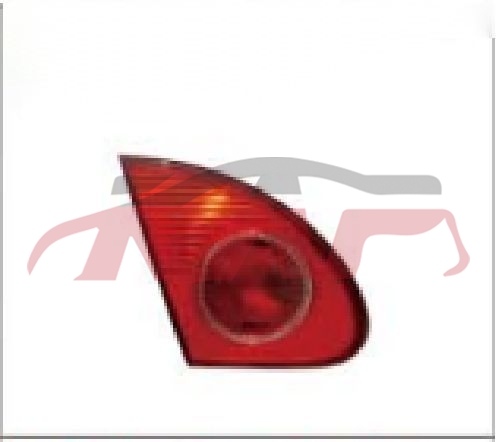 适用于丰田2006 花冠 EX 后尾灯，平头 红色 , 丰田 汽车配件, 卡罗拉 汽车配件-