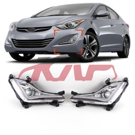 For Hyundai 20100514 Elantra fog Lamp Led , Elantra Car Accessories Catalog, Hyundai   Auto Parts Led Fog Lamps Bulbs