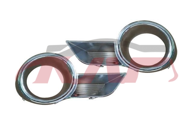 适用于丰田2009-2011 汉兰达&nbsp;雾灯框，全电镀，200对起订&nbsp;, 汉兰达 配件价格, 丰田 雾灯罩底座-