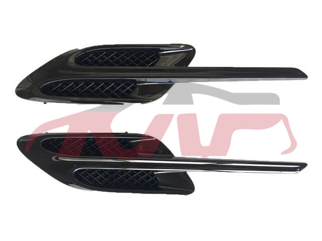 For Bentley 20196516-18 Continental Gt black Fender Air Duct , Continetal Parts For Cars, Bentley   Automotive Accessories