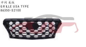 For Hyundai 19122019 Santafe&nbsp;grille&nbsp;86350-s1100  86350-s2100, Hyundai  Car Lamps, Santafe Car Parts-86350-S1100  86350-S2100