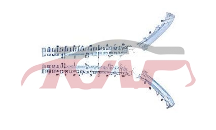 For Mitsubishi 12322016 Outlander&nbsp;rear Bumper Bracket&nbsp;6410c153 6410c154, Mitsubishi  Rear Bumper Assy , Outlander Auto Part-6410C153 6410C154