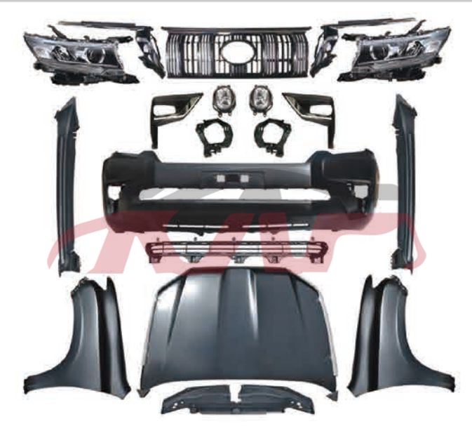 For Toyota 10172018-2020 Prado&nbsp;refit Kit&nbsp;, Toyota   Automotive Accessories, Prado Automotive Parts-