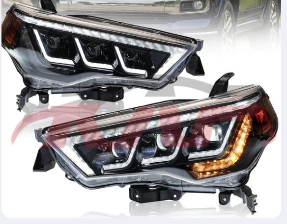 For Toyota 20782017-2019 4runner head Lamp , 4runner Automotive Parts, Toyota  Auto Lamps-