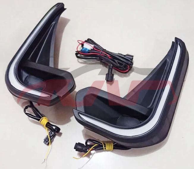 适用于丰田2021 海拉克斯RECCO&nbsp;雾灯框带日行灯总成&nbsp;, 海拉克斯 汽车配件目录, 丰田 雾灯总成-