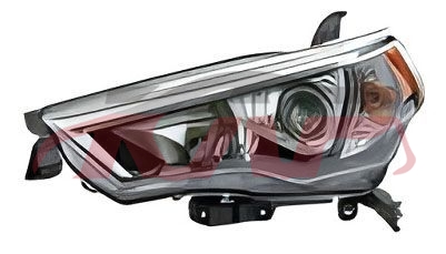 For Toyota 20782014-2020 4runner&nbsp;head Lamp  Half Assy W/halogen&nbsp;81170-35571 81130-35541, 4runner Basic Car Parts, Toyota  Car Headlight-81170-35571 81130-35541