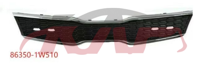 For Kia 4592015 Rio&nbsp;grille&nbsp;863501w510, Rio Automotive Parts, Kia  Grille Guard-863501W510