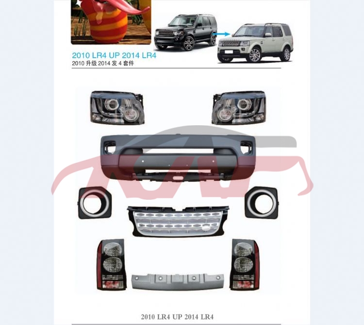 For Land Rover 643discovery 4    2010&nbsp;refit Kit&nbsp;, Land Rover  Car Parts, Discovery 4 Basic Car Parts-