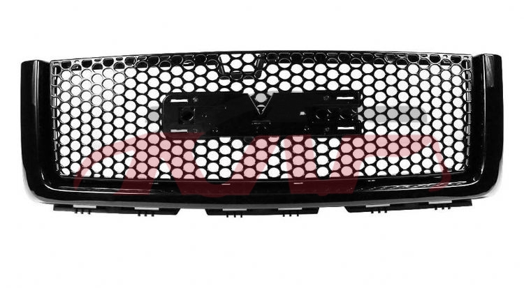 For Gmc21942007-2013 Sierra&nbsp;grille Gloss Black&nbsp;, Sierra Accessories Price, Gmc Car Chrome Front Grille-