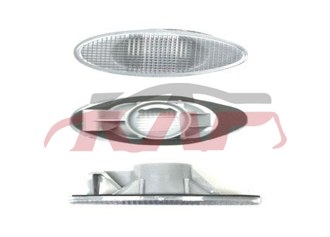 适用于边灯&nbsp;边灯_白，无灯头_1&nbsp;MR991187,  转向灯, 底盘件产品 汽车配件-MR991187