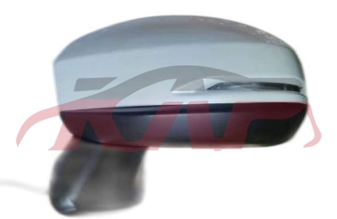 适用于本田2014 飞度GK5 倒车镜 7线带灯带折叠 /珍珠白 , 飞度 汽车配件运输价格, 本田 汽车配件-