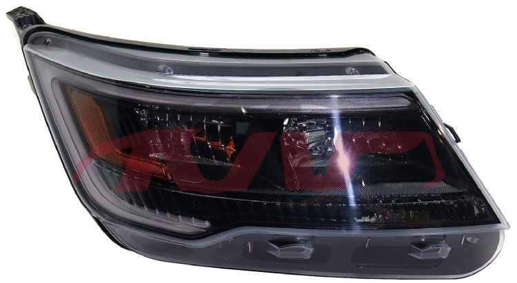 For Ford 19012016 Explorer head Lamp W/led All Black , Explorer  Car Spare Parts, Ford   Automotive Accessories-