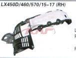 For Lexus 1075lx570   2016&nbsp;inner Fender&nbsp;53876-60140,  53896-60030, 53875-60170 , 53895-60050, Lx Suv Auto Parts Manufacturer, Lexus  Wheel Wells Liners-53876-60140,  53896-60030, 53875-60170 , 53895-60050