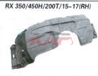For Lexus 1488rx350 （2016-2019)&nbsp;inner Fender&nbsp;53806-48190,  53896-48170,  53876-48180, 53805-48190 , 53895-48170,  53875-48180, Rx Suv Auto Parts, Lexus  Fender Car Part-53806-48190,  53896-48170,  53876-48180, 53805-48190 , 53895-48170,  53875-48180