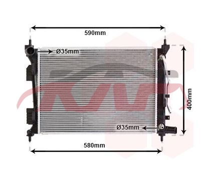 For Hyundai 20154114 I10 condenser Assy 25310-0u050, Hyundai   Car Body Parts, I10 List Of Car Parts25310-0U050