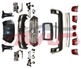 适用于丰田2016 兰德酷路泽FJ200 改装套件 5箱/套, 2.3个方, 兰德酷路泽 汽车配件目录, 丰田 汽车配件-5箱/套, 2.3个方