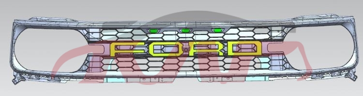 For Ford 31422023 Bronco&nbsp;grille&nbsp;m1pb-8200-ea, Ford  Car Grills, Ford Bronco Car Spare Parts-M1PB-8200-EA