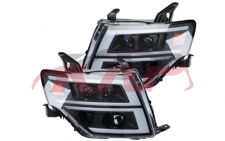 For Mitsubishi 6182007-2010 Pajero V97&nbsp;head Lamp, Modified Led&nbsp;, Mitsubishi   Headlight Headlamp, Pajero Automotive Parts-