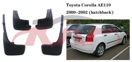 适用于丰田2001-2003 卡罗拉 H/B 3D 5D 挡泥板 , 卡罗拉 配件, 丰田 汽车配件-