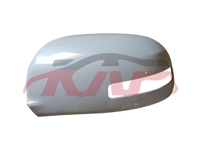 适用于三菱2013 欧蓝德 倒车镜镜壳，带灯孔-白色烤漆 , 三菱 车镜后壳, 欧蓝德 汽车配件-