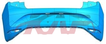 For V.w. 2960id3&nbsp;rear Bumper W/radar Bracket&nbsp;10d807421, Id  Auto Part, V.w.   Rear Bumper Guard-10D807421