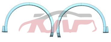 For V.w. 2962id4x&nbsp;front Flare Fender Painted&nbsp;l11d853717 R11d853718, Id  Car Accessorie, V.w.  Auto Part-L11D853717 R11D853718