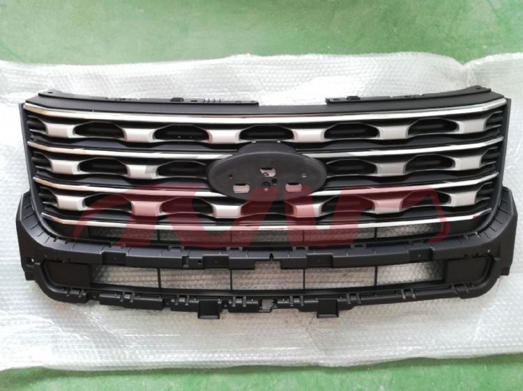 For Ford 19012016 Explorer&nbsp;grille Scrub Gray&nbsp;fb5z 8200 Ac, Explorer  Auto Part, Ford  Grille Assembly-FB5Z 8200 AC