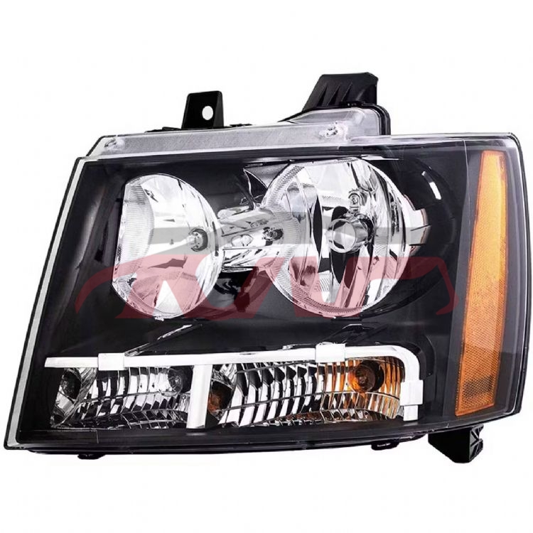 For Chevrolet 21802007-2014 Tahoe&nbsp;head Lamp W/chrome Strip Halogen&nbsp;l:22853025 R:22853026  Gm2502263 Gm2503263   20760578   20760579, Tahoe Automotive Accessorie, Chevrolet  Car Lamp-L:22853025 R:22853026  GM2502263 GM2503263   20760578   20760579